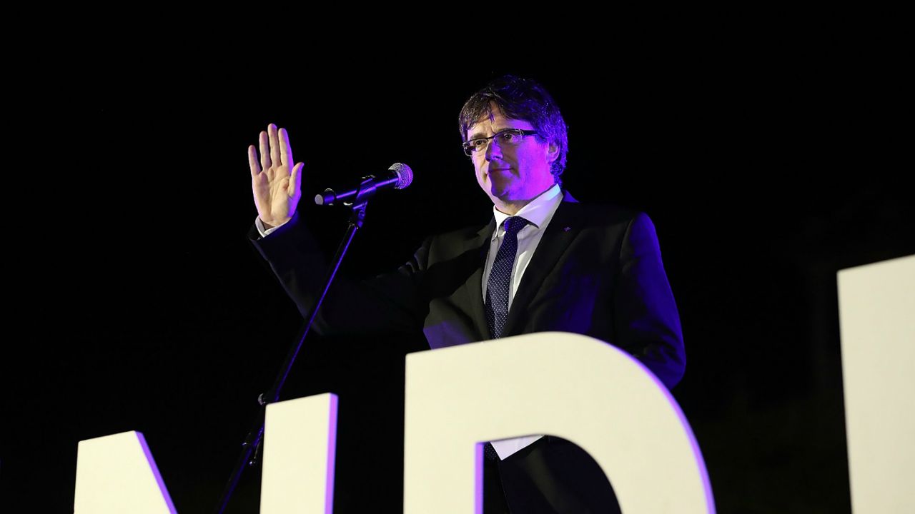 Catalan President Carles Puigdemont