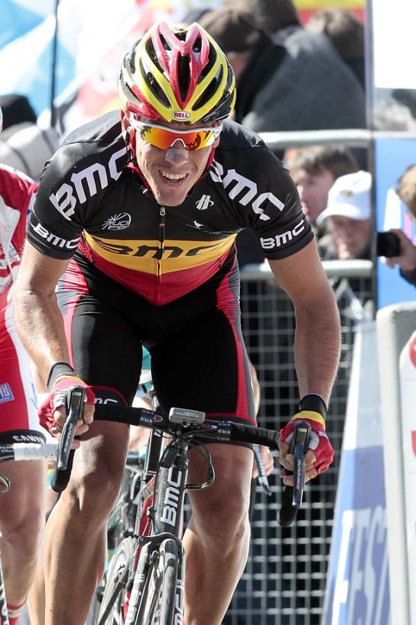 Philippe Gilbert (BMC) on the Mur de Huy