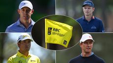 Rory McIlroy, Justin Rose, Hideki Matsuyama and Adam Scott 