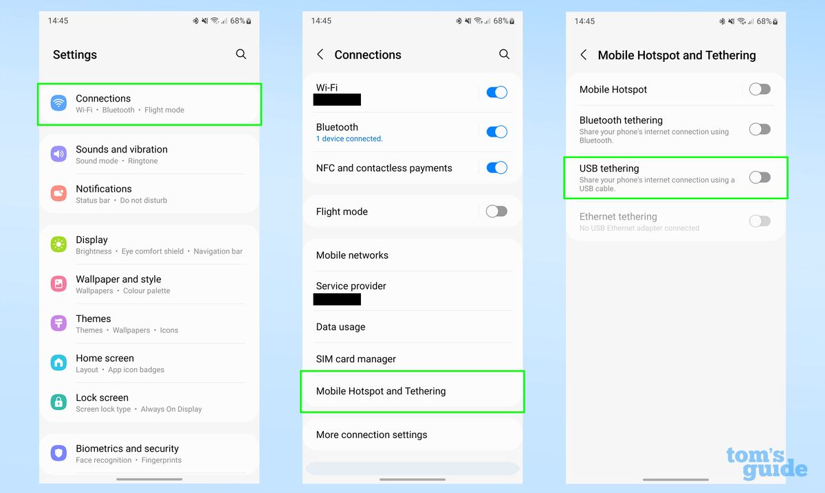 How to share Wi-Fi on Android using USB tethering | Tom's Guide