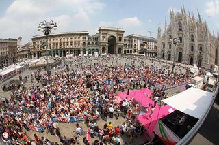 Milano was host for a stage of the 2009 Giro d'Italia