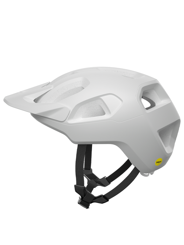 A white POC Cularis helmet