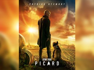 The first poster for "Star Trek: Picard," a Trek spin-off series for CBS All Access.