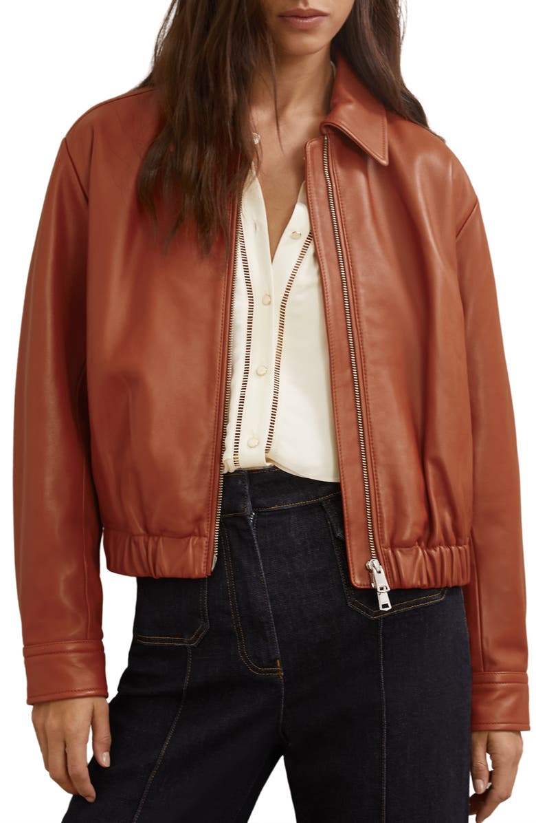 Lottie Sheepskin Leather Jacket