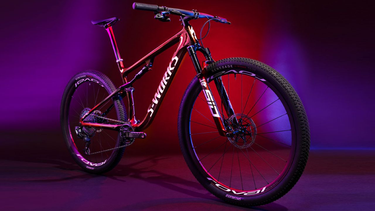 Custom painted Specialized tech at the Olympics