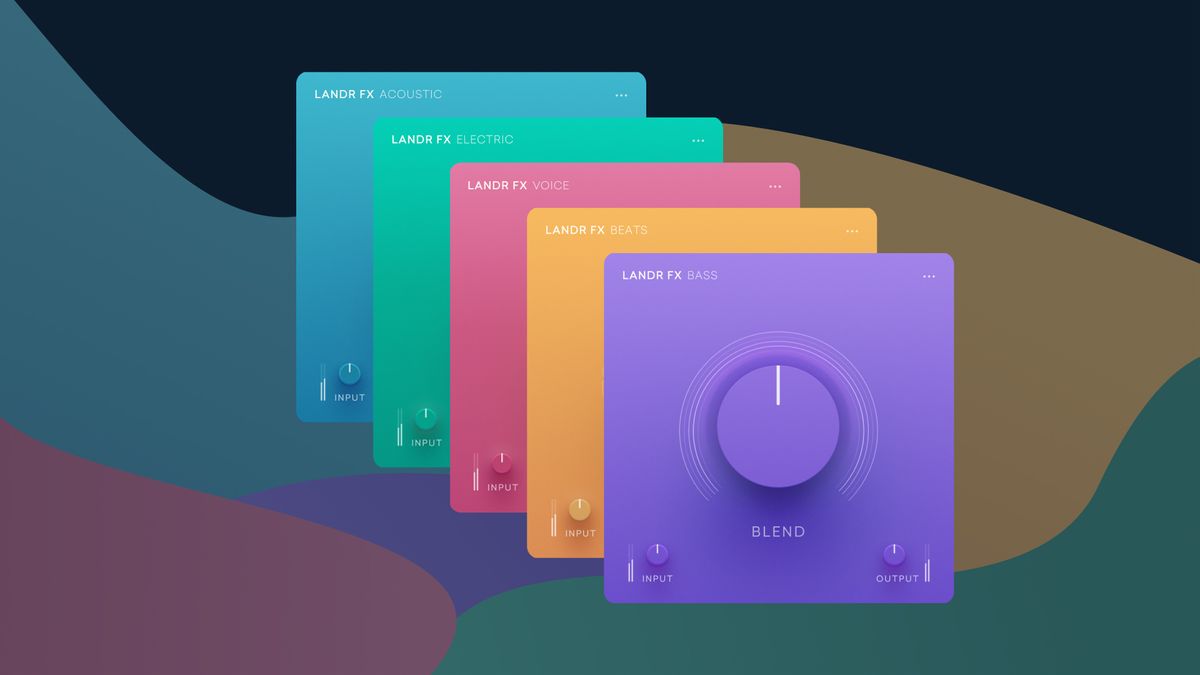 Landr S One Knob Multi Effect Plugins Promise A Great Sounding Mix