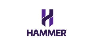 The white Hammer Series logo