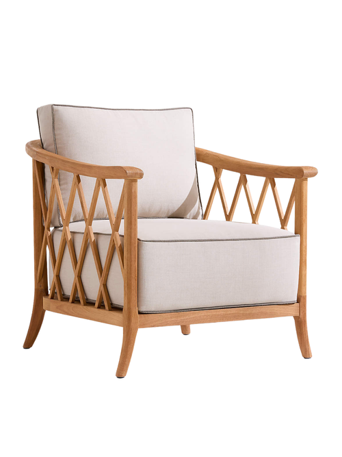 The Hartford Wood Outdoor Lounge Chair