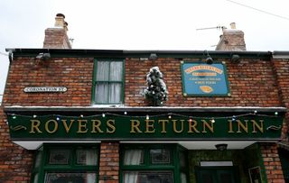 The Rovers Return Inn on the Corrie set