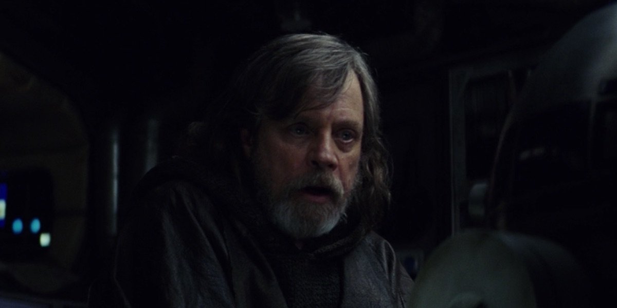 Luke in The Last Jedi