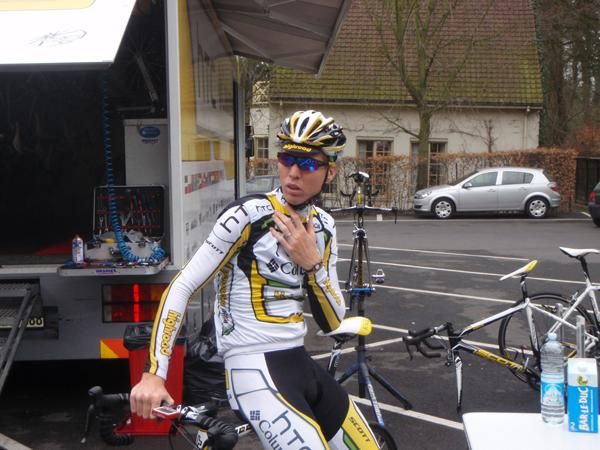 Marcel Sieberg looks relaxed.