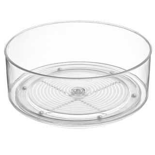 Clear Lazy Susan from Amazon on a white background
