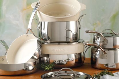 bloomhouse twelve piece cookware set