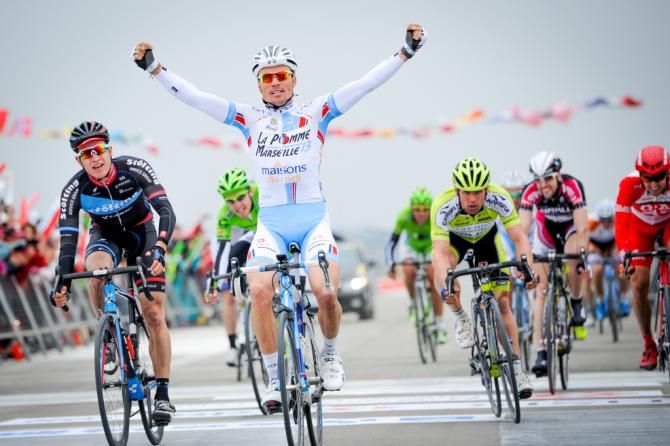 Benjamin Giraud (Team La Pomme Marseille 13) wins stage 2