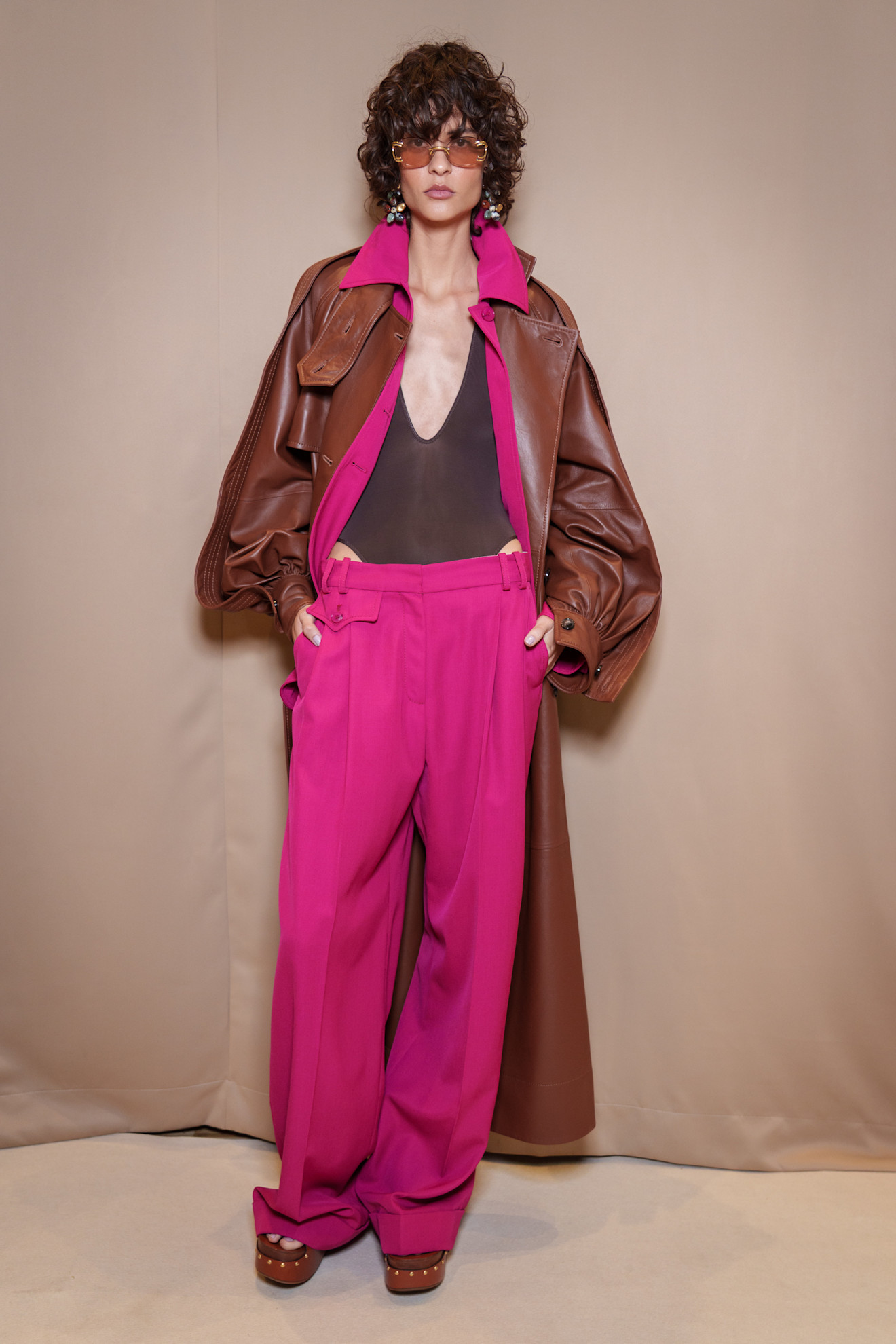 Zimmermann SS26 pink and brown summer colour combinations