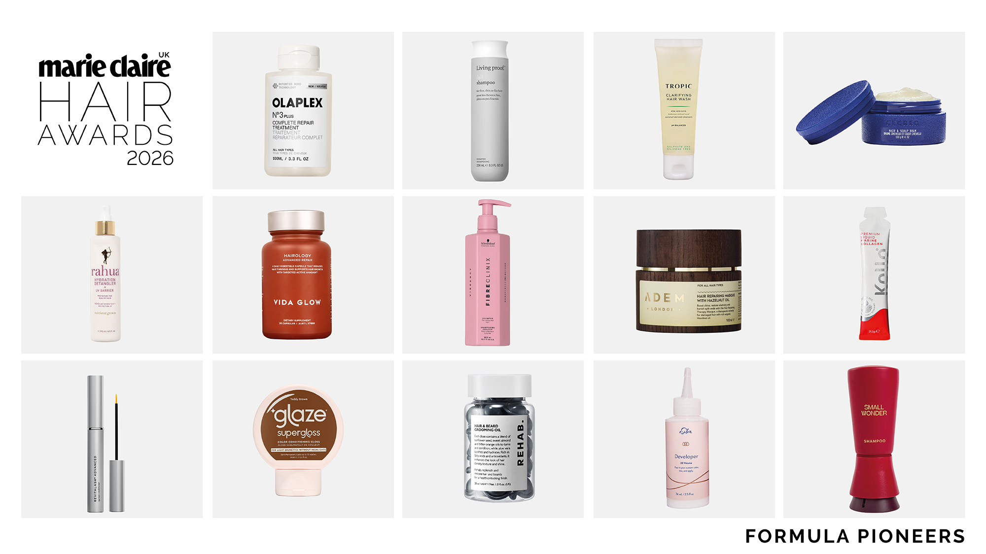 Marie Claire Hair Awards: Formula Pioneers
