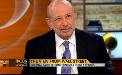 Goldman's Blankfein: Income inequality is 'destabilizing'