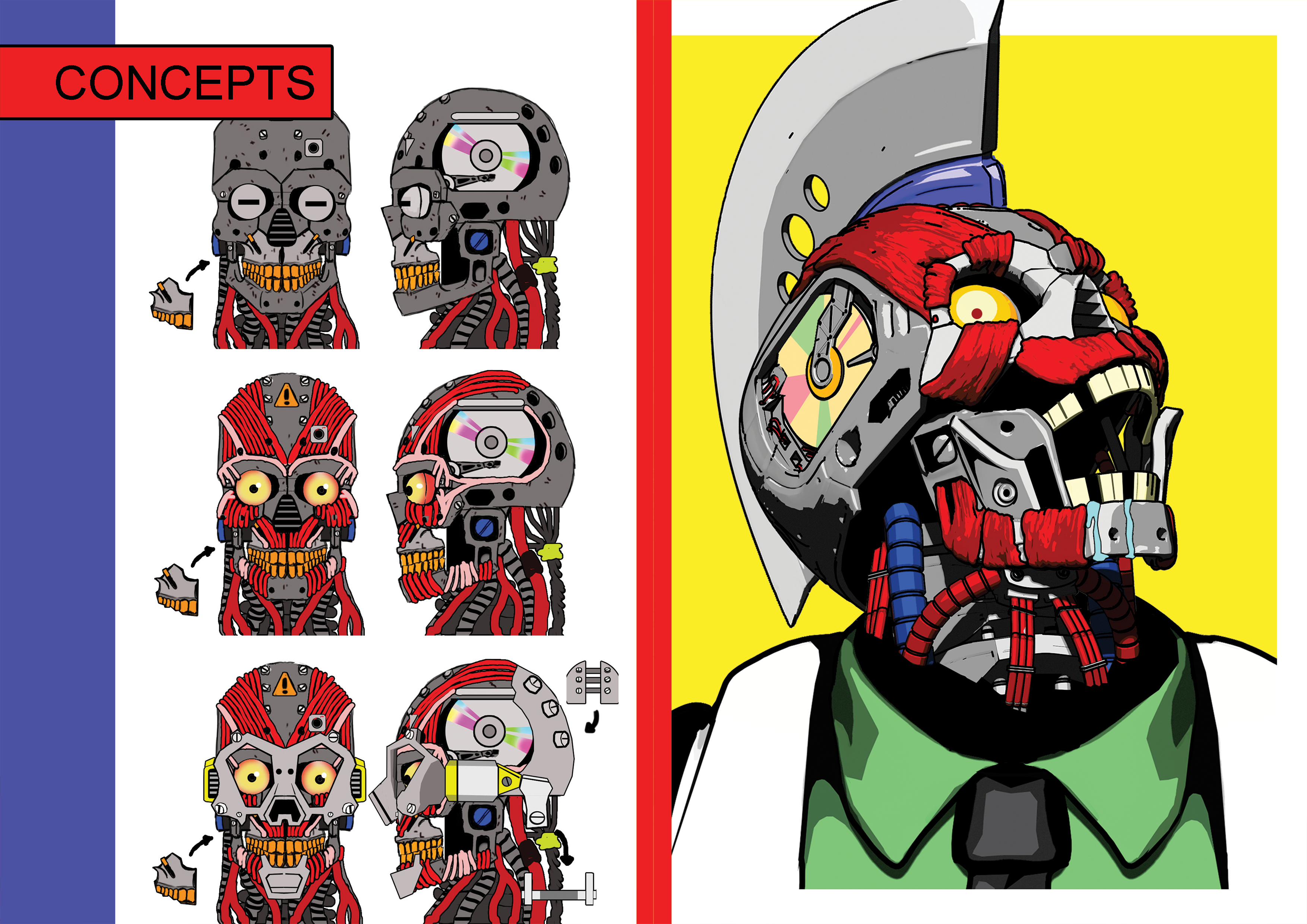 Art for the video game Mullet Madjack