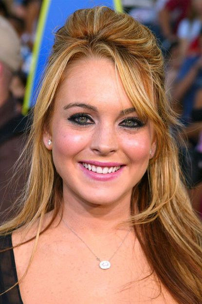 Lindsay Lohan's Rimmed Eyes