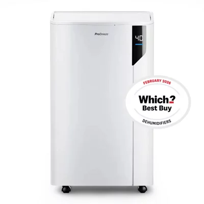 Pro Breeze 20l High Extraction Dehumidifier With Special One Click Laundry Mode