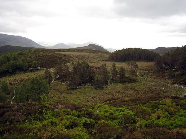 Scottish singletrack Laggan Wolftrax