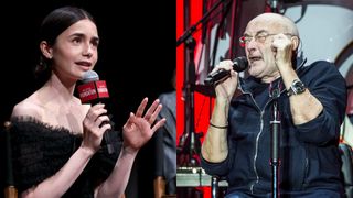 Lily Collins Phil Collins