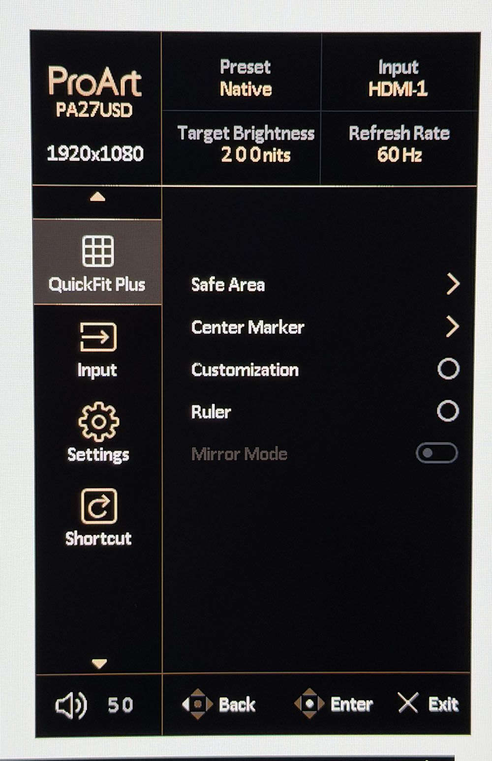Asus ProArt PA27USD