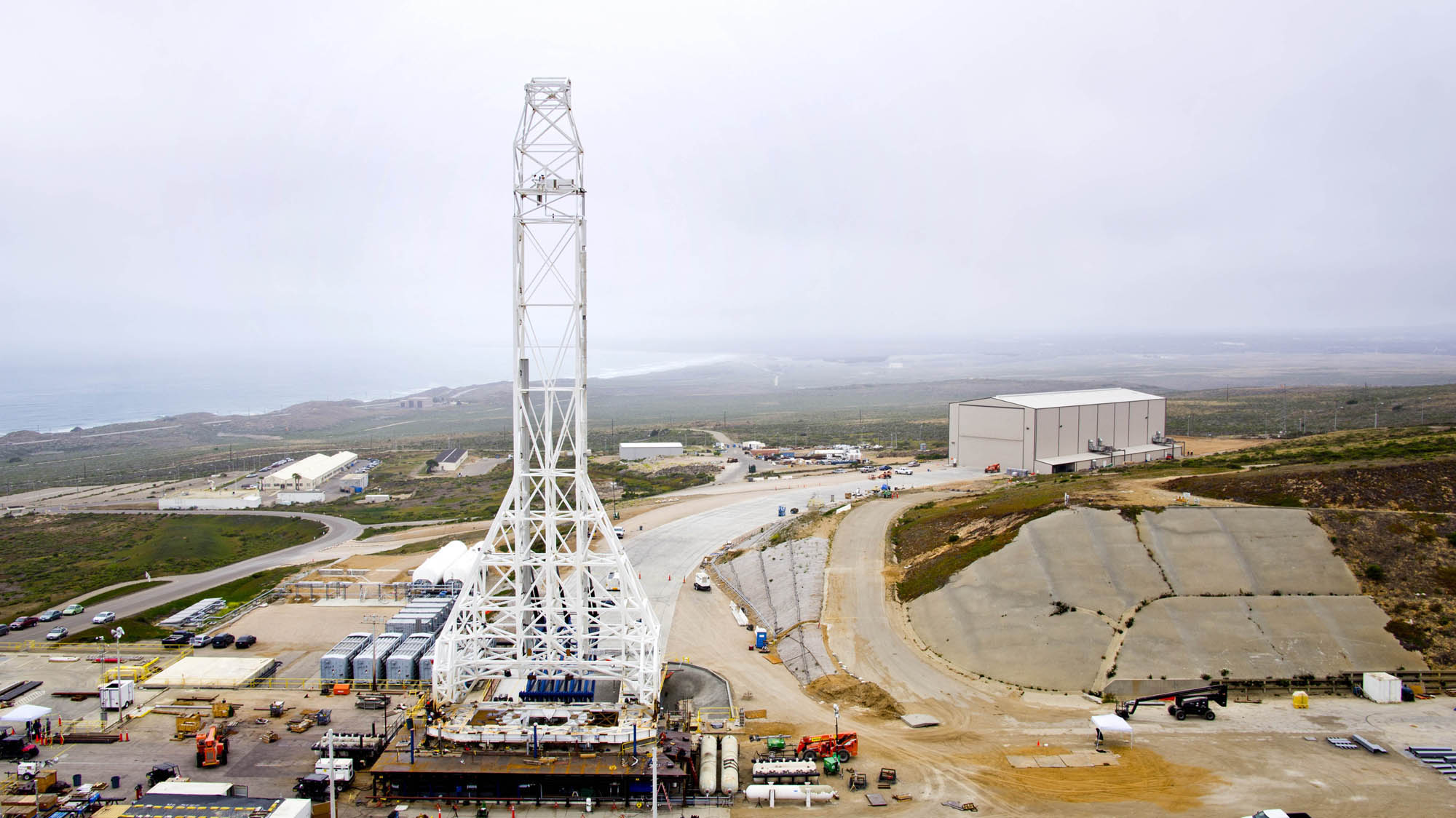 SpaceX plans to launch 10 Iridium NEXT satellites into orbit on a Falcon 9 rocket on Jan. 14, 2017 from the company&#039;s launch site at Vandenberg Air Force Base, seen here in a 2013 file photo.