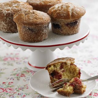 Jam Doughnut Muffins