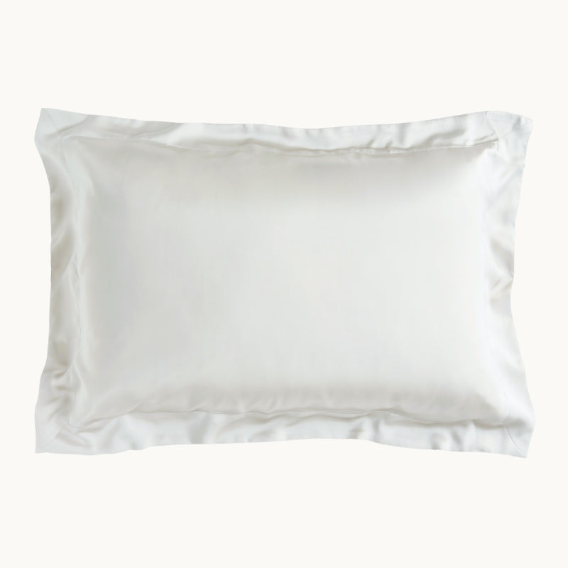 White Silk Pillowcase - Standard
