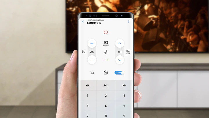 Contrôle à distance de Samsung Smart Things
