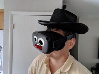 Oculus Quest with face