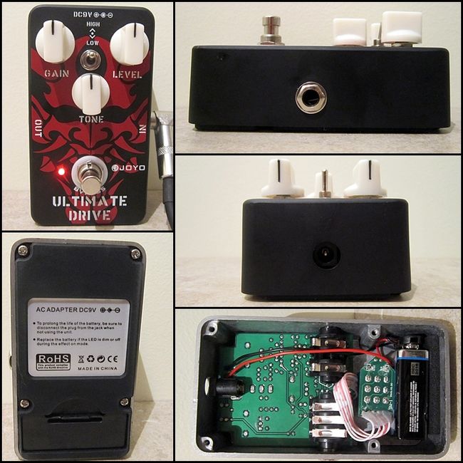 Review Joyo Ultimate Drive Overdrive Pedal Guitar World