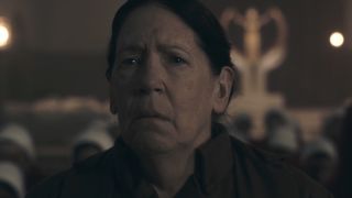 Aunt Lydia seeing Janine in the Red Center