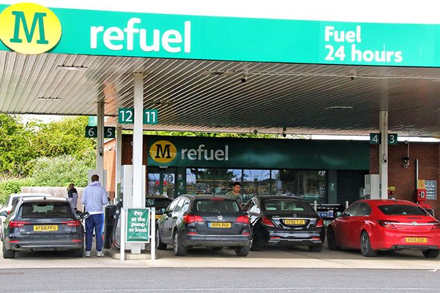 Petrol station