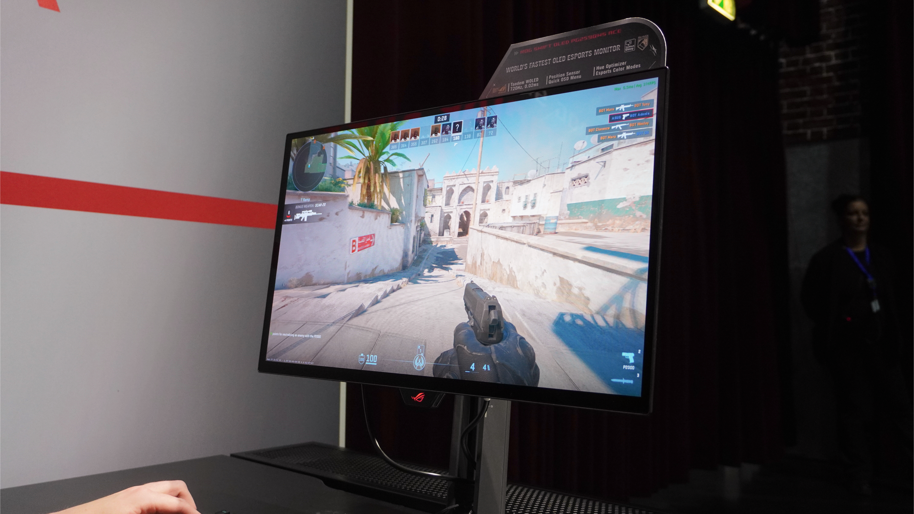 Asus ROG Swift OLED PG259QWS Ace monitor