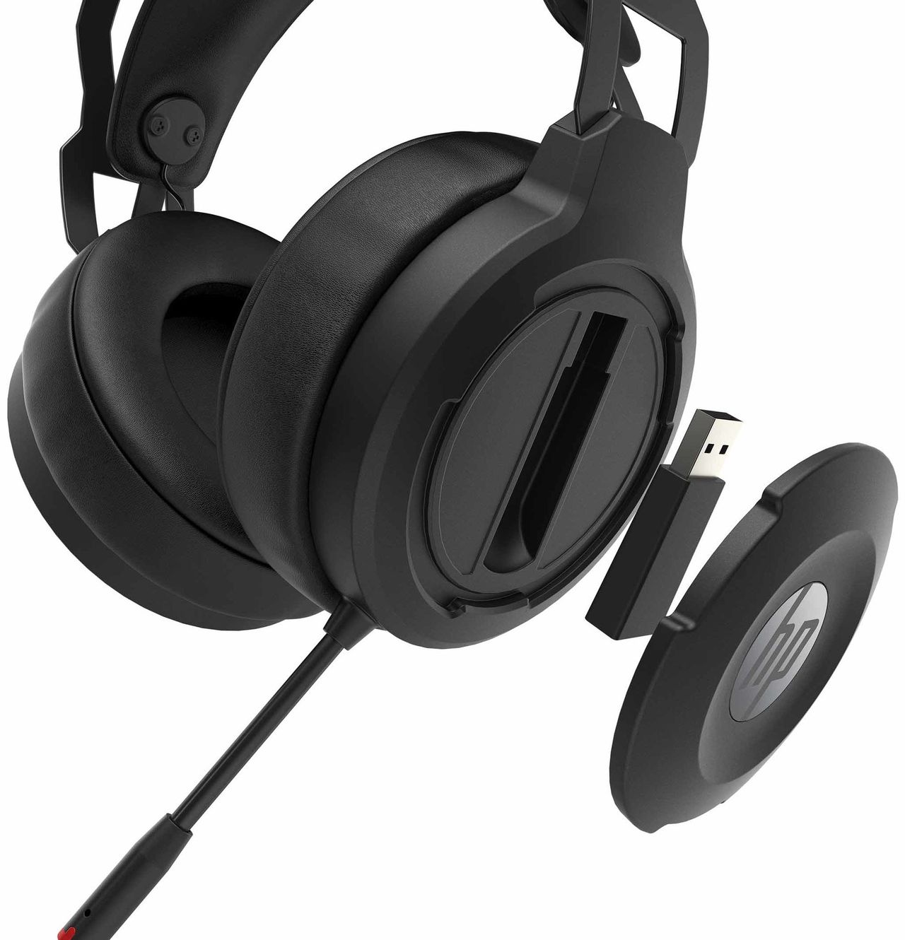 HP X1000 Wireless Gaming Headset Press
