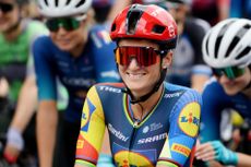 Lizzie Deignan at the 2024 RideLondon Classique stage one