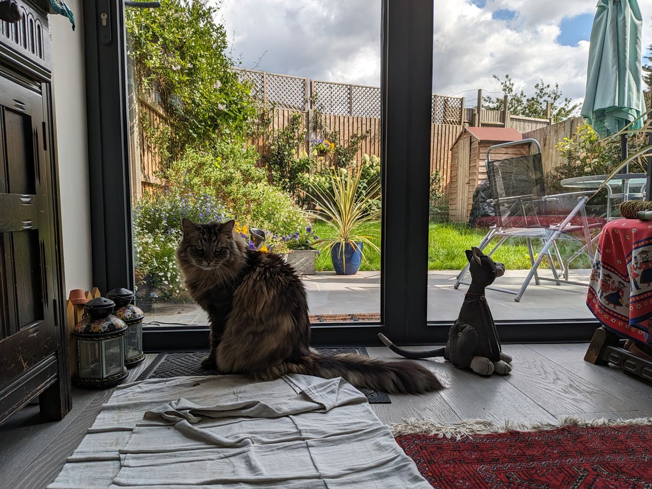 A photo captured on the Google Pixel Fold