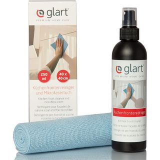 Glart kitchen cabinet cleaner with microfibre cloth