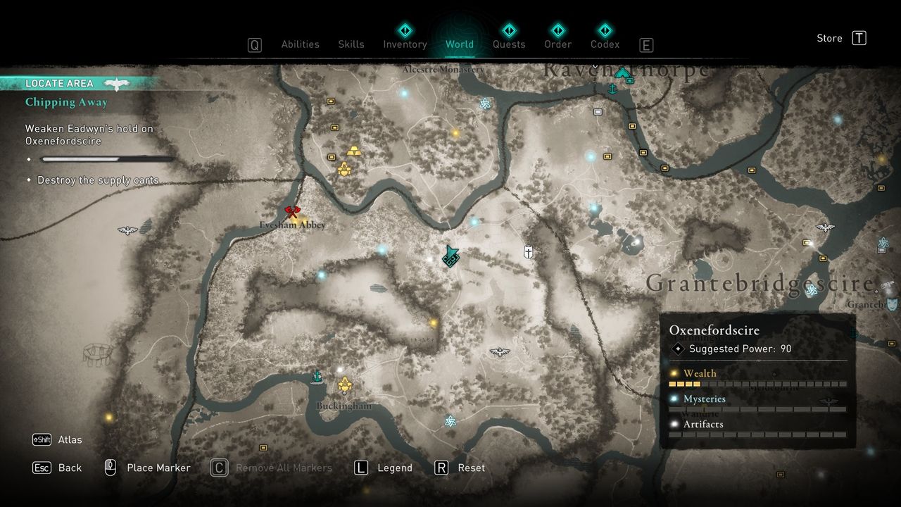 AC Valhalla Chipping Away