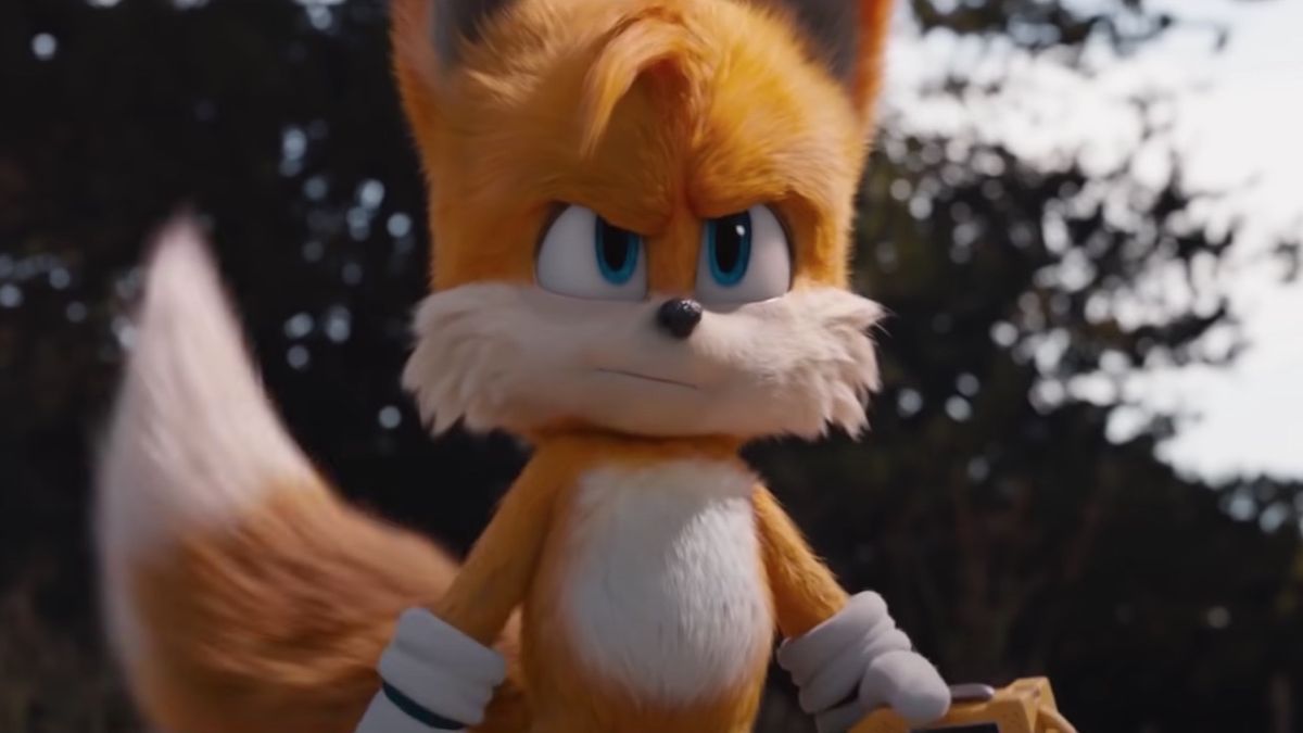 Tails in Sonic the Hedgehog movie&#039;s end-credits scene