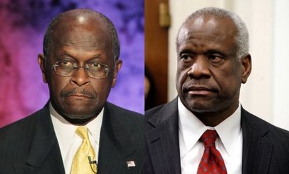 Herman Cain and Clarence Thomas