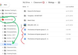 group assignment in google classroom