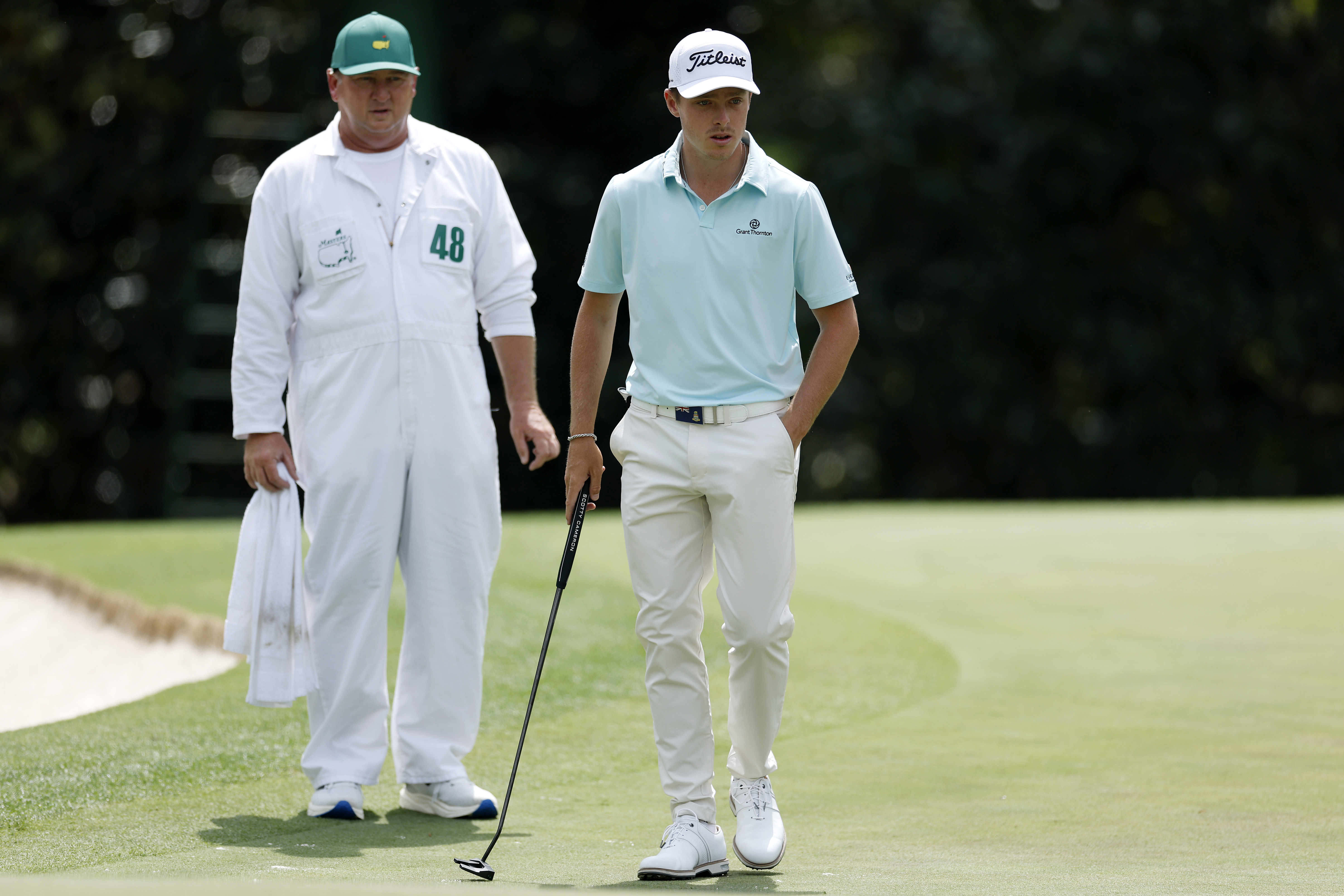 Amateur golfer Justin Hastings Augusta Masters 2025