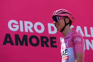 Giro d'Italia 2024: Tadej Pogacar before stage 9