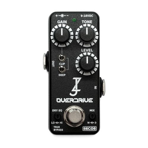 Becos Effects Jordan Ziff Overdrive pedal