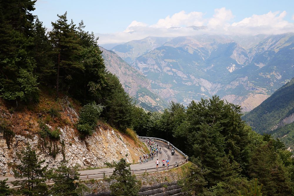 Scenery from stage 20 of the Tour de France.