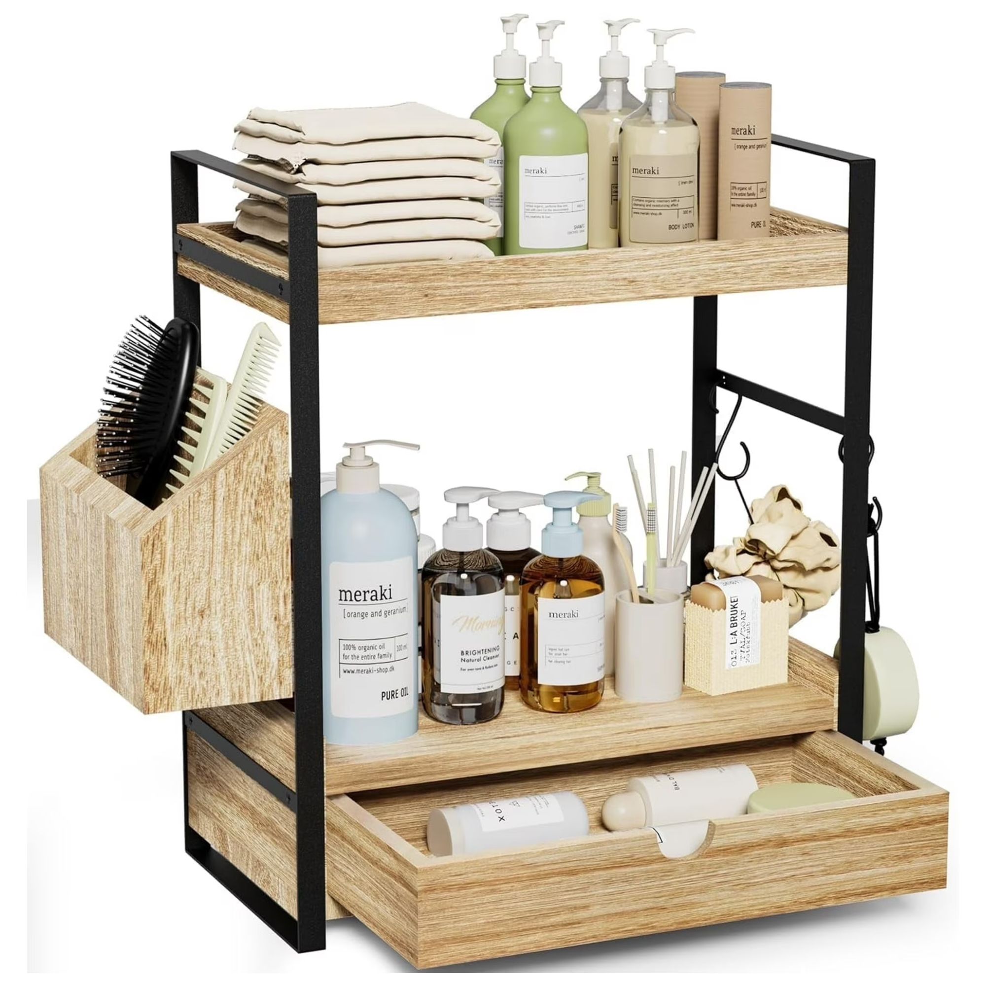 Gijjgole 2-Tier Bathroom Counter Organizer