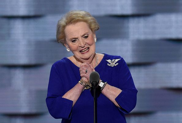 Madeleine Albright.